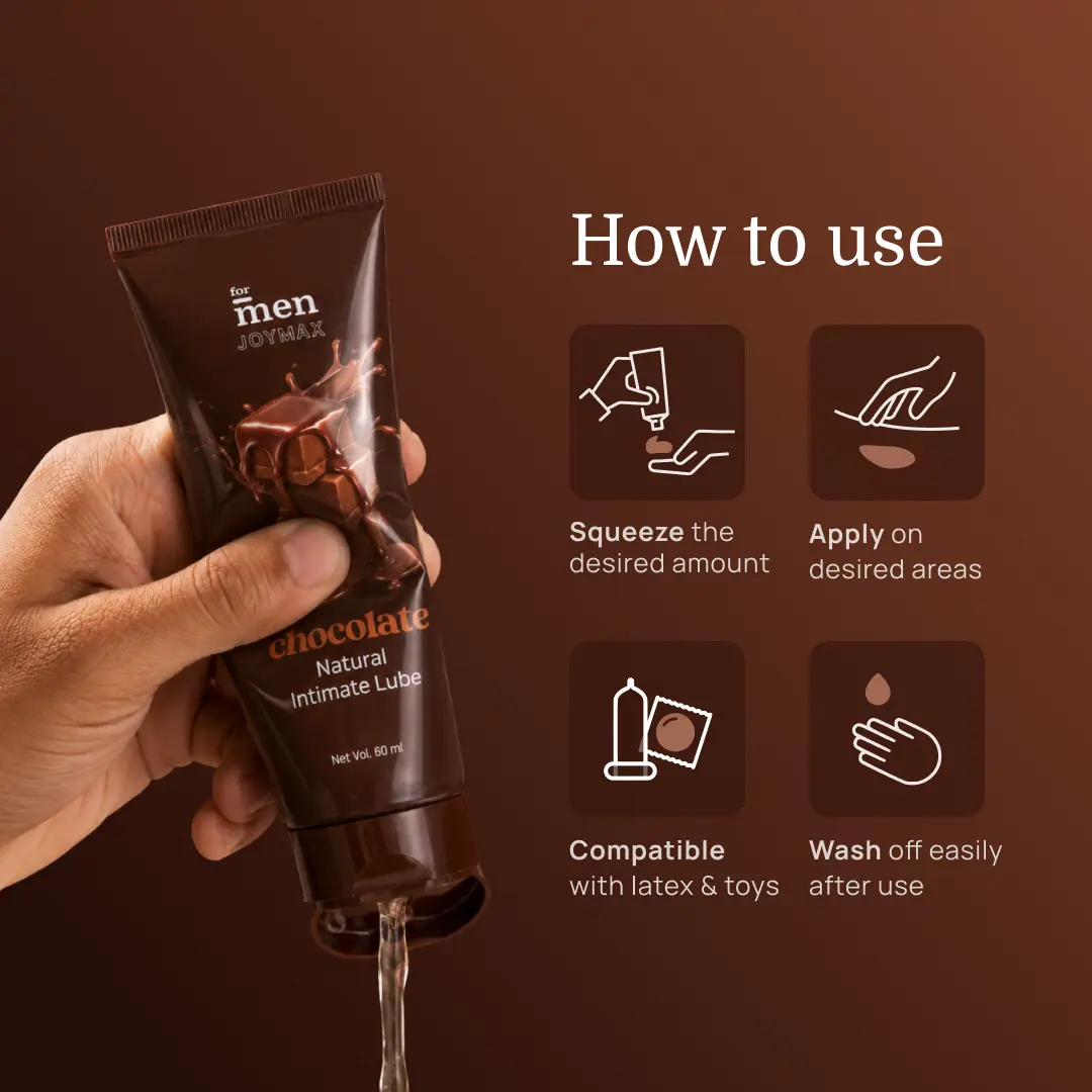 Joymax Chocolate natural Intimate Lube (60 ml) - Image 5