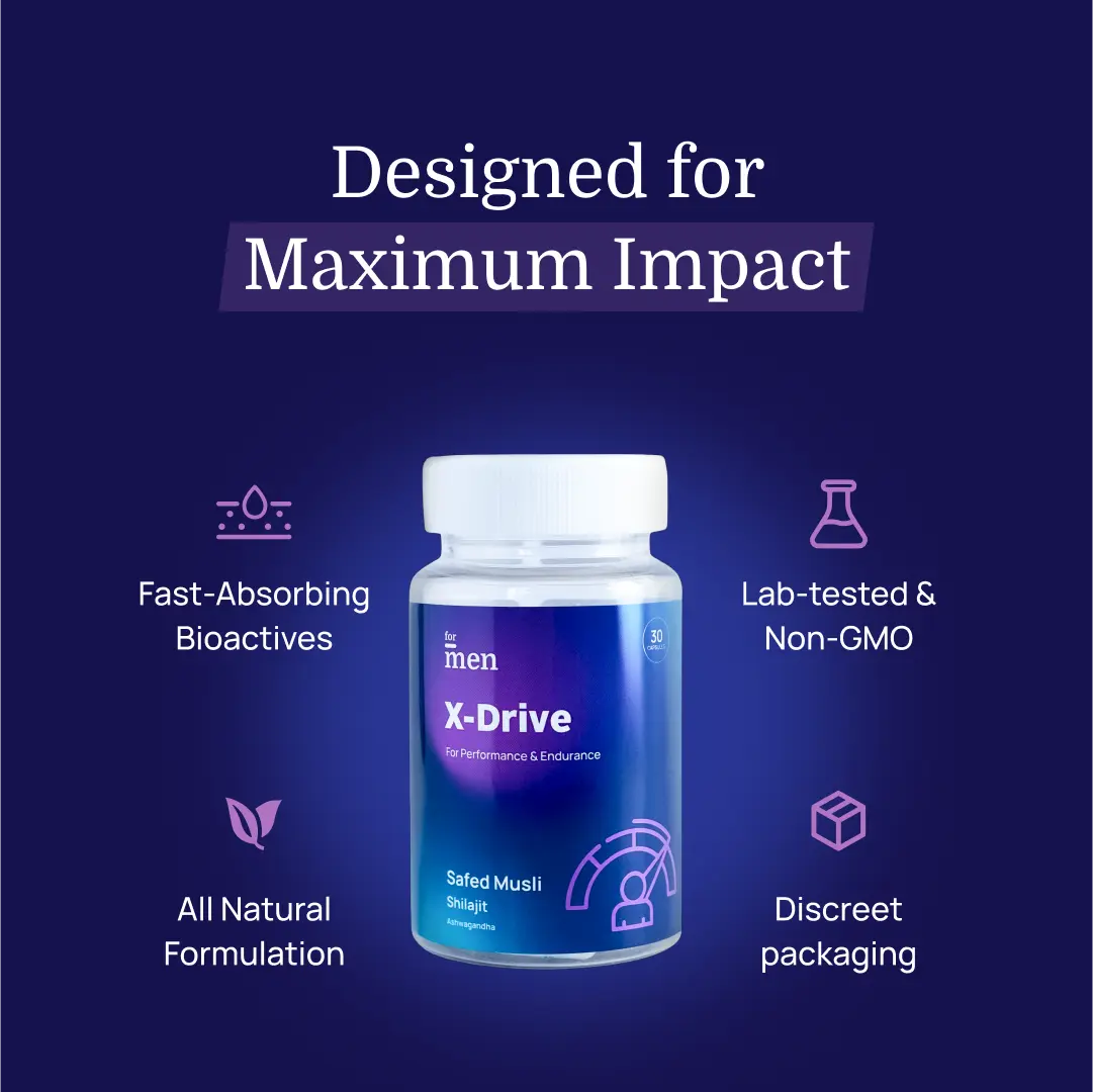 X-Drive - Safed Musli, Shilajit & Ashwagandha for Performance - Image 10